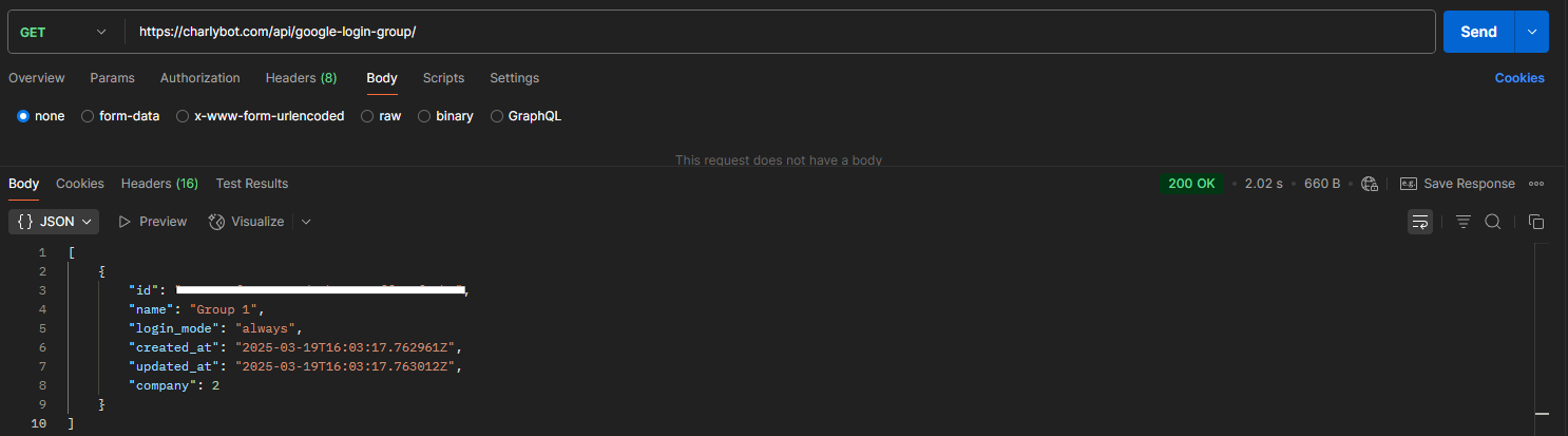 Google Login Test